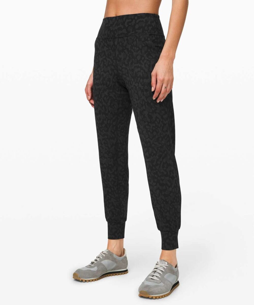 Lululemon Align 28" Camouflage Pattern High Rise Jogger Black 10